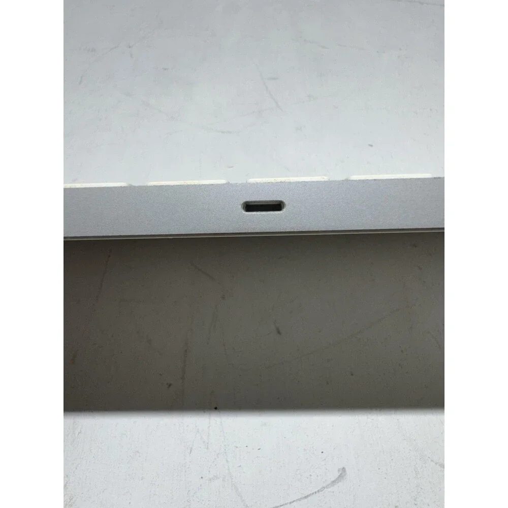 Apple Magic Keyboard Model A1644 Silver & White Tested Works